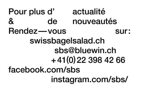 Swiss bagel salad on Behance