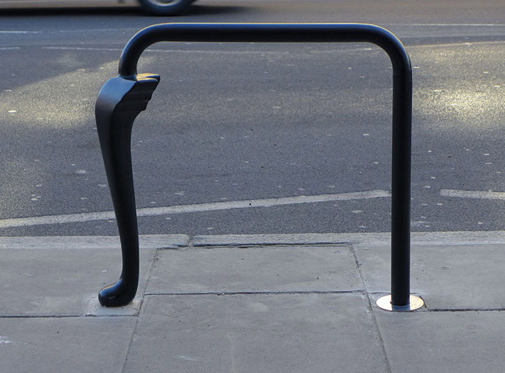 It's Nice That  The Klassnik Corporation rethinks the bike stand on London’s Caledonian Road