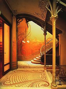 Flickr Photo Download: art nouveau.victor horta.tassel house.brussels.staircase 2nd view