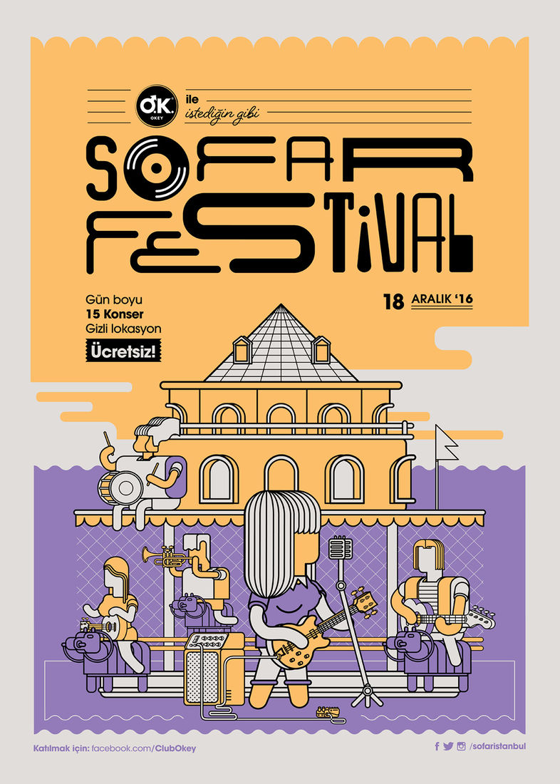 Sofar Festival'16 on Behance