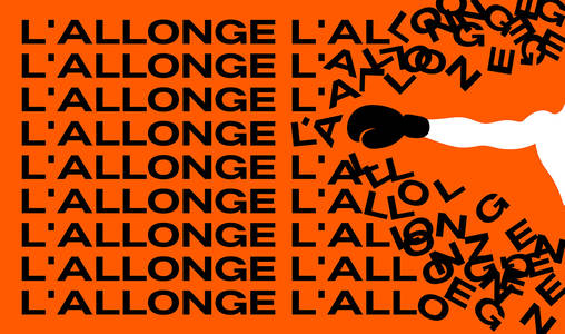 L'Allonge - Typeface preview on Behance