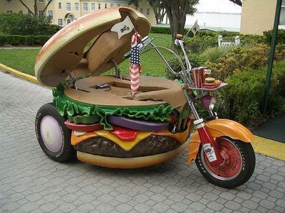 Flickr Photo Download: hamburger-motorcycle