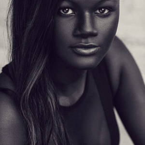 Meet Khoudia Diop, Stunning Charcoal Black African Model