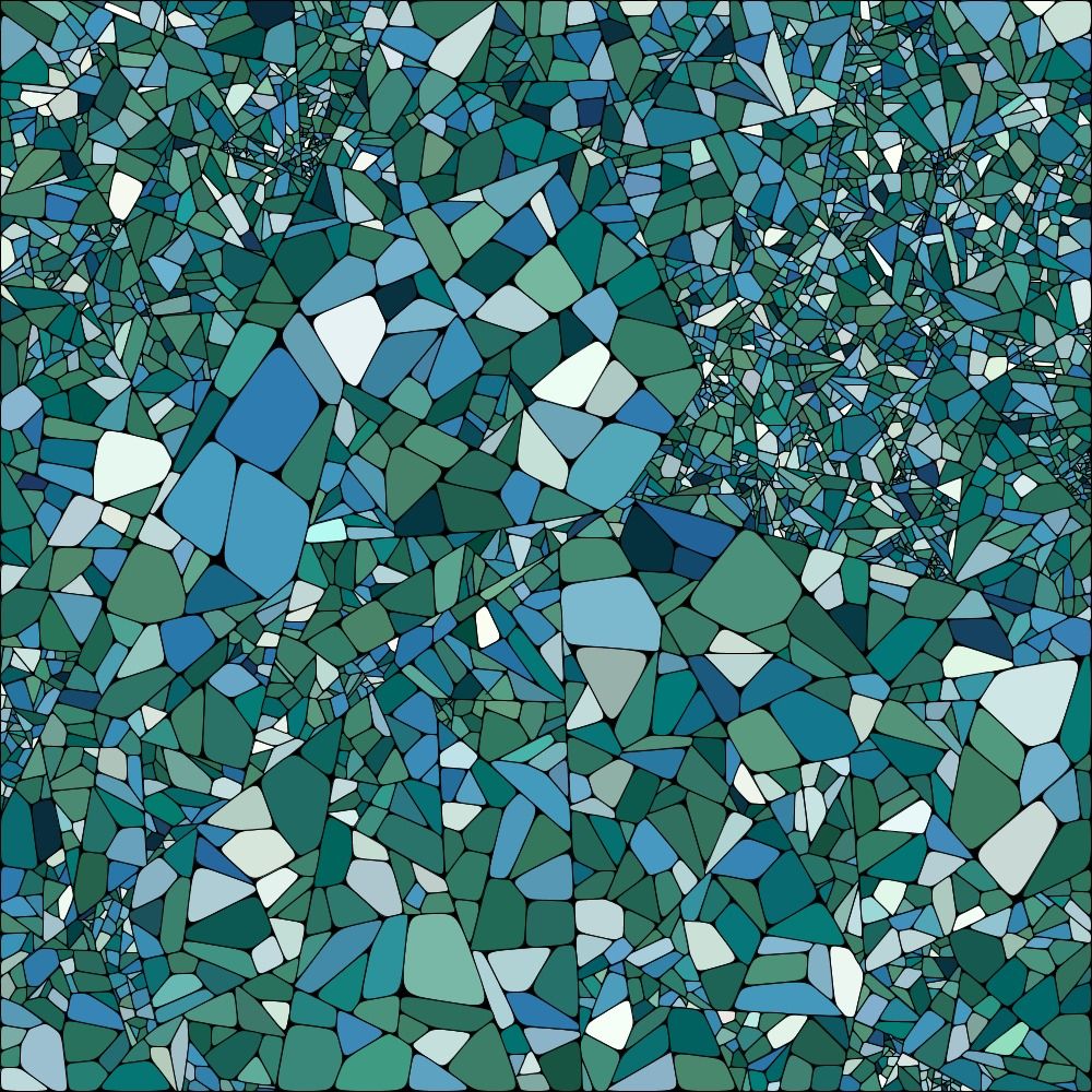 Flickr Photo Download: Voronoi Fractal